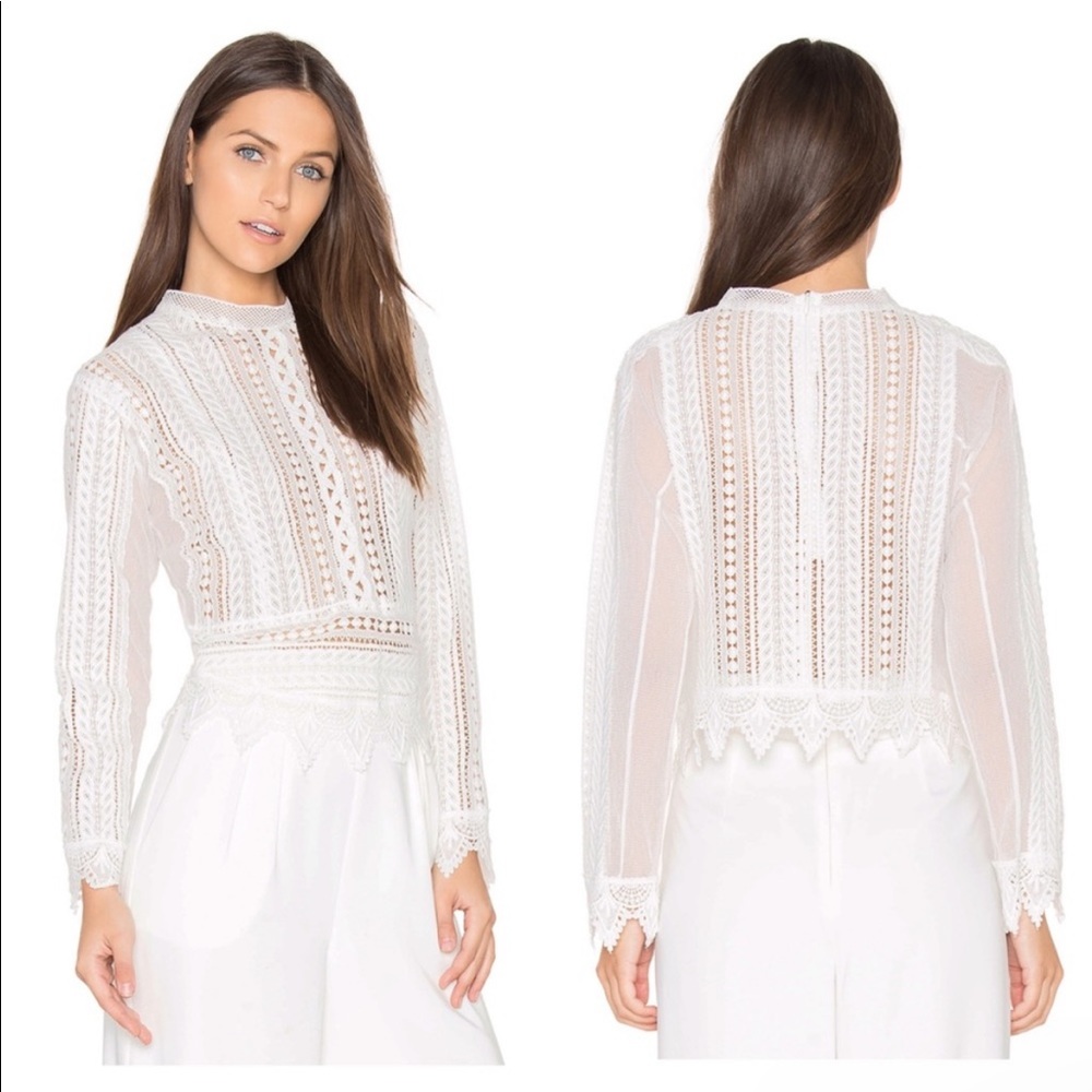 •J.O.A• Crochet Blouse